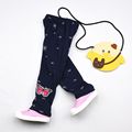 2016 Autumn Baby Girl Boys Cotton Harem Pants Children Butterfly Warm Pant Padded Leggings Kids PP
