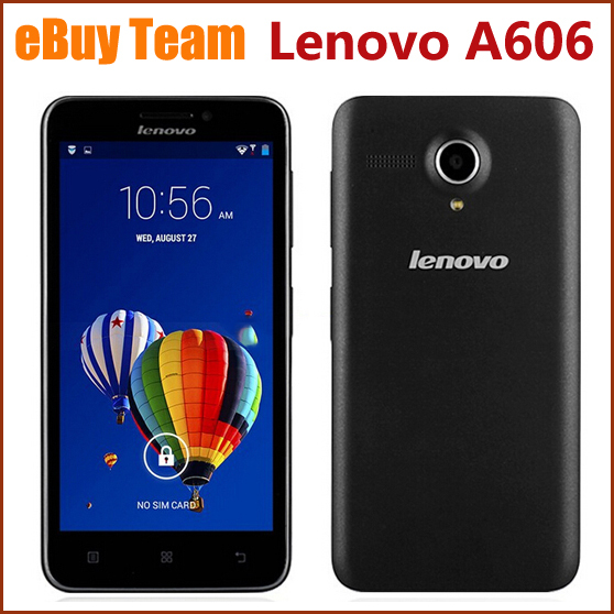 New Lenovo A606 Android phone LTE 4G FDD Mobile Phones MTK 6582 Quad Core 1 3GHz