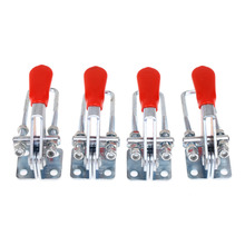 2015 New 4PCS 160Kg/ 360lbs Anti-slip Hand Tool Side Mount Hold-down Toggle Clamps Wholesale Good Quality CLSK