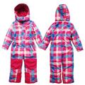 Girl Winter Coat Ski Suit Snow suit One Piece for Toddler Kids Girl Skiing Outerwear Coats
