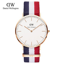17 Colors Brand Luxury Daniel Wellington Watches DW Watch Men Women Leather Fabric Strap Sports Military Quartz Watches Relojes