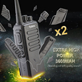 2PCS LOT 10W MAX Ultra high Power Long Range UHF 400 520MHZ TYT TH 3000A Two