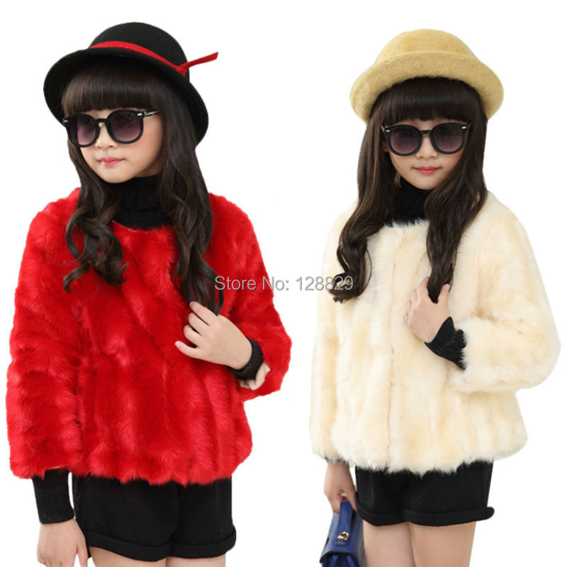 Girls Faux Fur Coats (14)