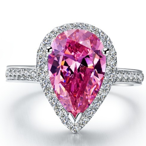 Pink diamond engagement rings cheap