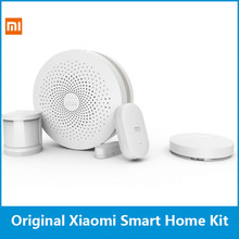 Original Xiaomi Smart Home Kit Gateway Door Window Sensor Human Body Sensor Wireless Switch Multifunctional Smart Devices Sets