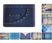 Denim Blue Pattern Hard Case for apple Macbook Air 11 12 13 Pro 13 15 Retina Laptop Protective Marble Matte Cover Shell