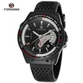 2016 luxury watch men s Fashion Automatic mechanical Watch sports military Silicone Band style skeleton clock