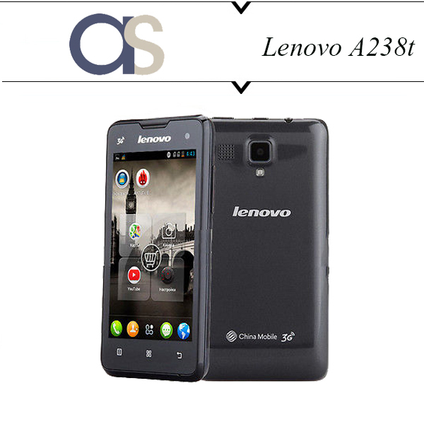Original Lenovo A238T Phone 4Inch Quad Core 1 2GHz 256M RAM 512M ROM Android GSM WIFI