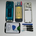 Blue Housing Case For Samsung Galaxy S4 i9505 Replacement Full Housing Cover Case Screen Glass Lens