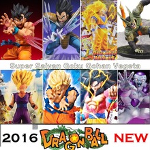 Anime Dragon Ball Z Super Saiyan 3 Son Goku Vegeta PVC Action Figure dbz Gohan 2 Model Toy Birthday Gift DragonBall GT 4 Frieza