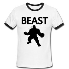 Bodybuilding Beast Mode Gym Exercise Men’s T Shirt Fashion Powerhouse Gym Sports t-shirts Short Sleeve O Neck Male Ringer Tees