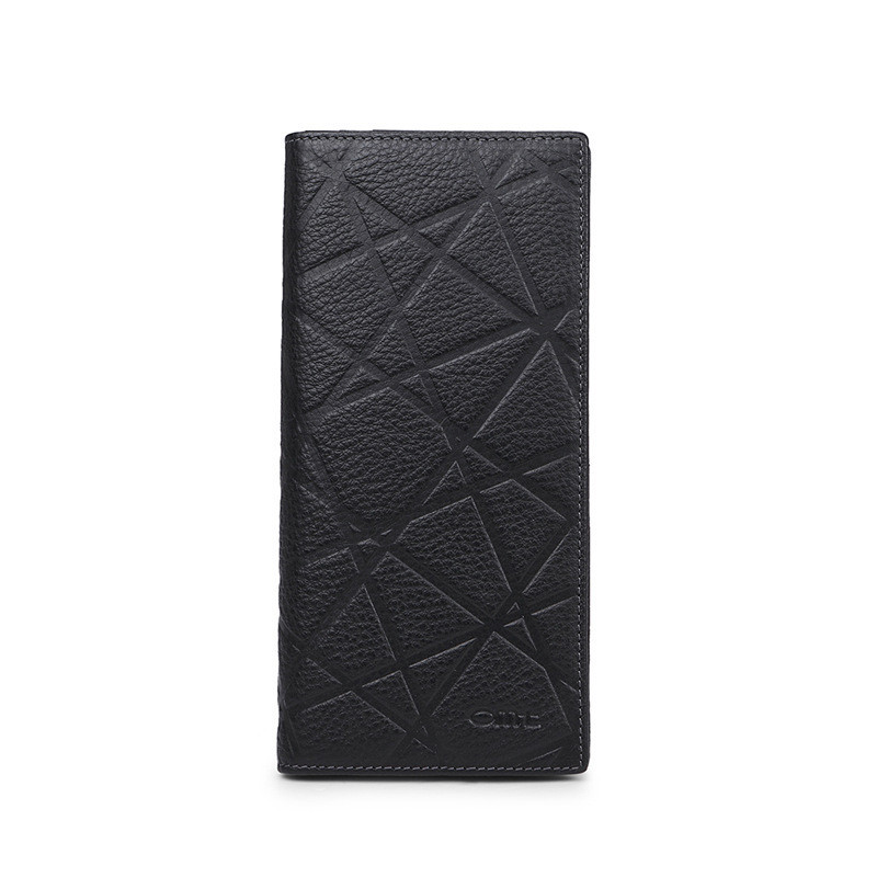 NEW 2015 Fashion Designers Brand Genuine Leather Solid Men s Wallets Money Clip Wallet Free Shipping