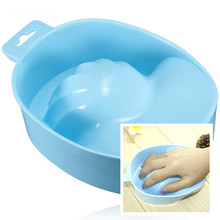 Free Shipping Nail Art Bowls Remover Acrylic Tips Soaker Bowl Tray Polish Gel Treatment Beauty Manicure Tools Random Color