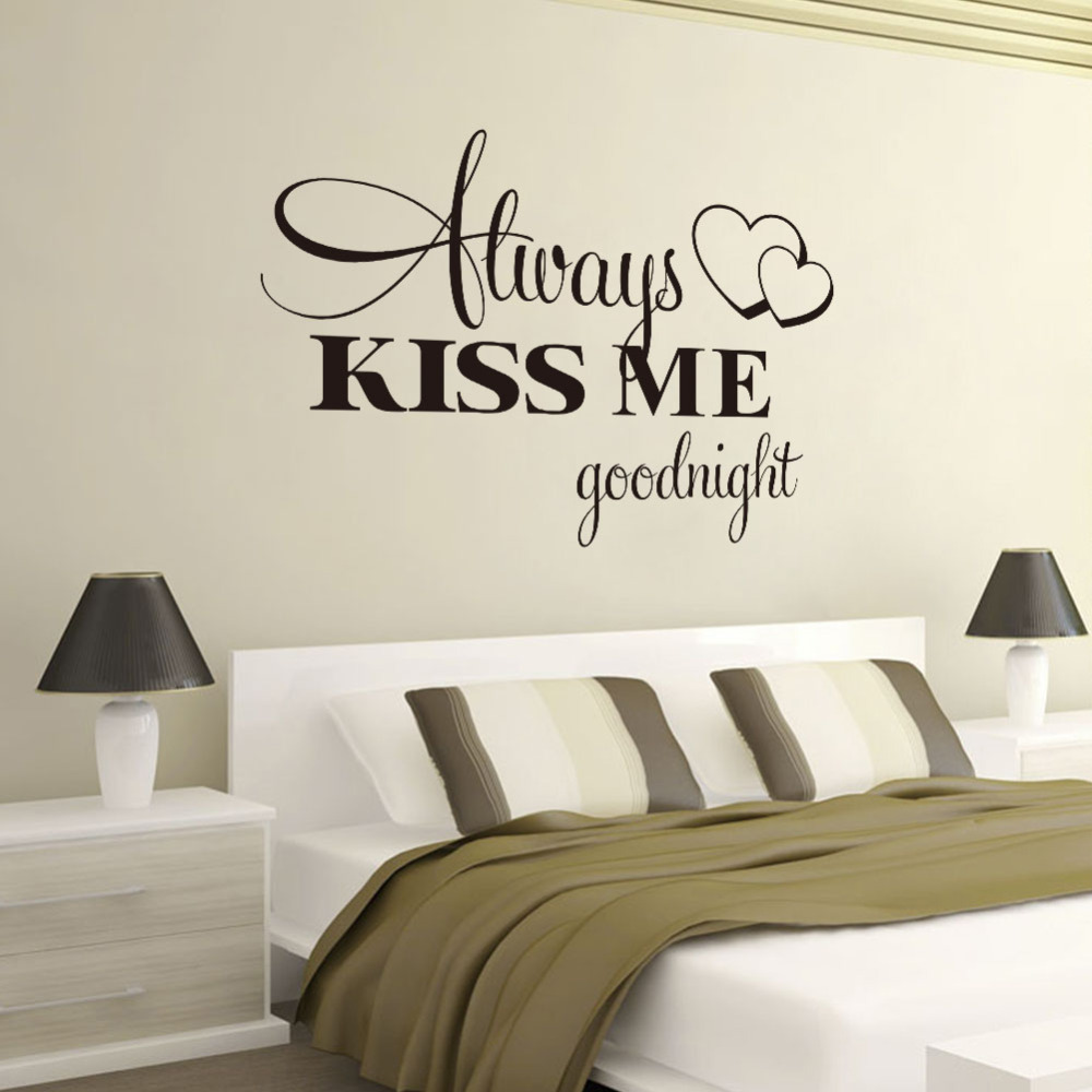 2015 desain baru stiker dinding kamar tidur mengutip alway menciumku selamat malam perlengkapan 2015 desain baru stiker dinding kamar tidur mengutip alway menciumku selamat malam perlengkapan