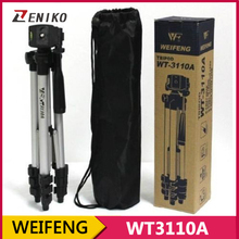 WEIFENG WT3110A, Mini Tripod With 3-Way HeadTripod for Nikon D7000 D80 D90 D3100 Camera for Sony NEX-5N for Canon 650D 60D 600D