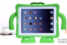Дети дети сейф мягкий EVA пена рукоятка крышка чехол для ipad 2 3 4 9.7 дюймов