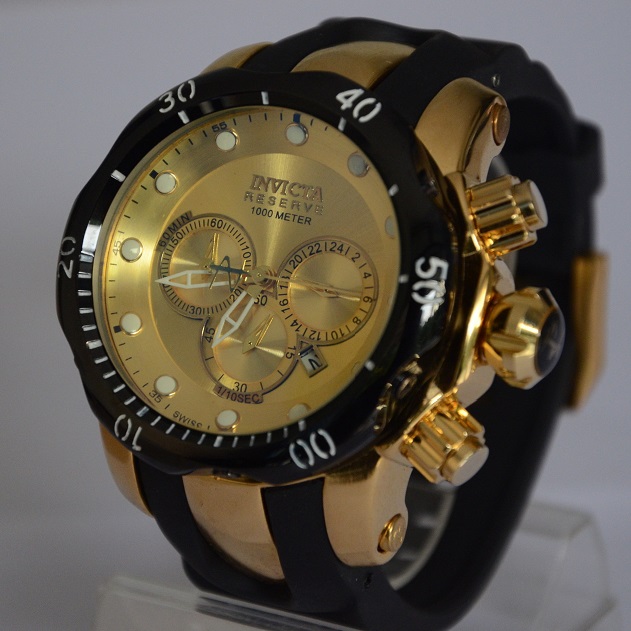 Nueva Moda Reloj de cuarzo relojes de goma populares hombres militar relogios invictafULingly funciones completas casual relogio masculino