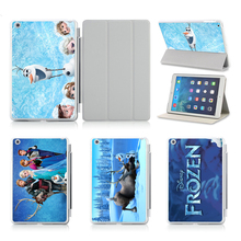 Fashion Cartoon Pattern Slim Leather Magnetic Smart Cases Capa Fundas For Ipad Air 2 Case Cover Apple Ipad Air Case