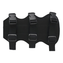 Archery Bow Arm Guard Protection Forearm Safe 3 Strap Camo Leather New free shipping