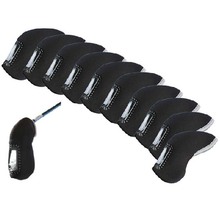 Free Shipping! 10pcs Golf Club Driver Putter Iron Head Cover Protector Transparent window
