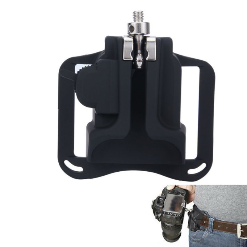 Hot Camera Quick Strap Holster Hanger Waist Belt Buckle Button Mount for Canon 600D 700D 650D