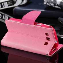 Luxury Wallet Stand Flip Case for Samsung Galaxy S3 SIII I9300 Colorful Leather Phone Accessories Logo