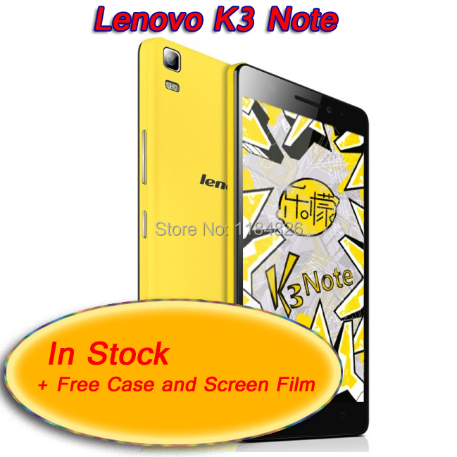In Stock Free Shipping 100 Original Lenovo K3 Note Smartphone 4G Android 5 0 64bit MTK6752