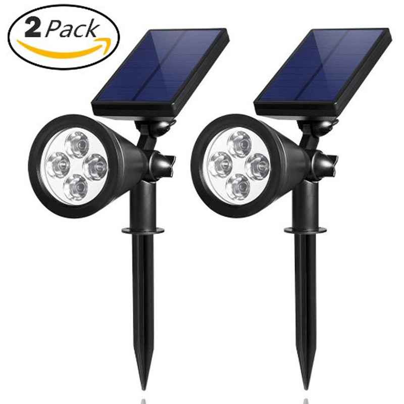 4 LED Solar Light Sensor Spot Light Outdoor Garden Landscape Lawn Yard Path Spot decor Lights Lamp Fence Security Waterproof 4 LED Solar Light Sensor Spot Light Outdoor Garden Landscape Lawn Yard Path Spot decor Lights Lamp Fence Security Waterproof