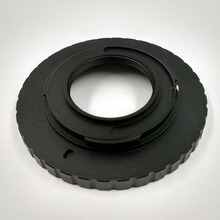 Black M42 / C Mount Movie Lens to Micro 4/3 M43 Mount Adapter Dual Purpose M42/C-M43 Free Shipping