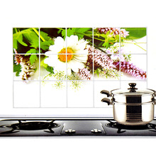75*45cm Kitchen Wall Stickers Foil Oil Sticker Decal Home Decor Art Accessories Decorations Supplies