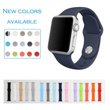 URVOI band for apple watch sport strap fluoroelastomer wrist pin-and-tuck closure silicone Colorful replacement new colors