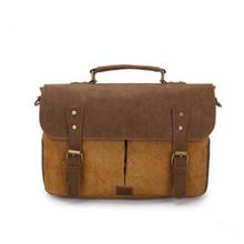 Classic style Mens Canvas Messenger Bag/Cross body bag