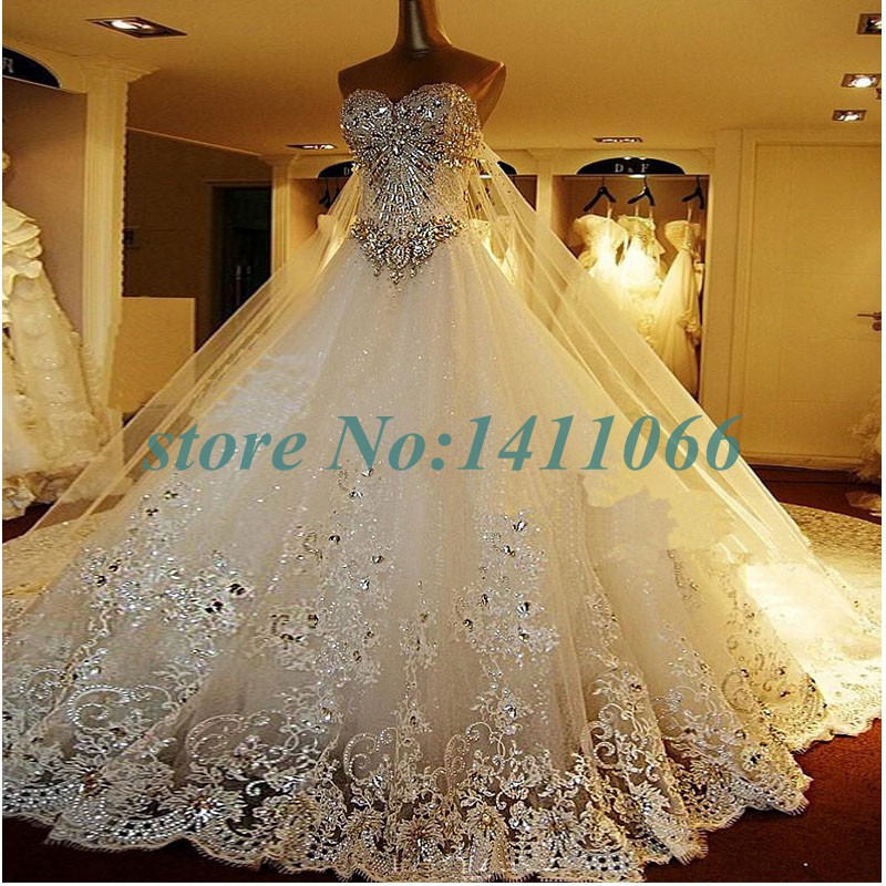 Princess Ball Gown Wedding Dresses With Bling Photo Album ...