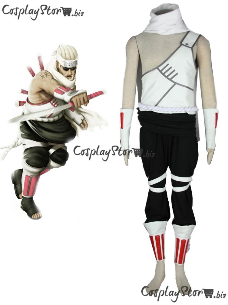 Naruto Shippuden Naruto Cosplay  Killer Bee Cosplay  White Mens Naruto Cosplay Costume 2014
