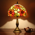 Retro mainland LED bulb lights Tiffany lighting bedroom bedside Lights wedding table lamp idyllic Mediterranean Cafe