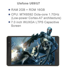 Original Ulefone U69 U7 3G Phablet MTK6592 Octa Core 1 7GHz 7 0 Smartphone Android 4