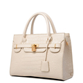 Luxury Designer Crocodile print Handbag Classy Lock Belt Women Classy Elegant Hand Bag Ladies Fashion High