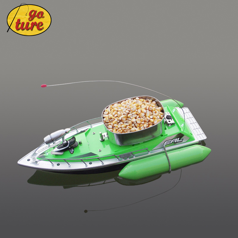 Hour T10 Mini Remote Control RC Fishing Bait Boat Thrower Carrier 