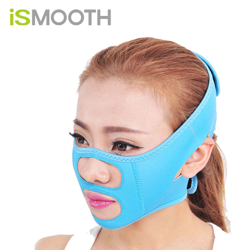 Face lift Tool Wrinkle Reducing V Line Face Shaping Chin Cheek Muscle Lift Up Slimming Mask Ultra-thin Belt Strap Band