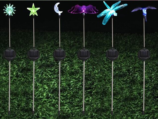 Moon Solar Lights Lamp Night Light Creative Gift Double Solar