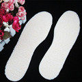 1 pair Unisex Men Wemen Winter Warm Soft Wool Winter Shoe Insole Pad Size 36 46