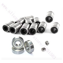 NEW, 11 x LM8UU + 3 x 608ZZ +2 x 624ZZ Bearing Kit for RepRap Wilson TS 3D Printer Free Shipping