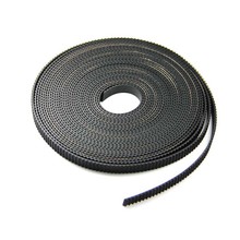 2Meters Rubber GT2 open timing belt width 6mm GT2-6mm for 3d printer RepRap Mendel Rostock CNC GT2 belt pulley