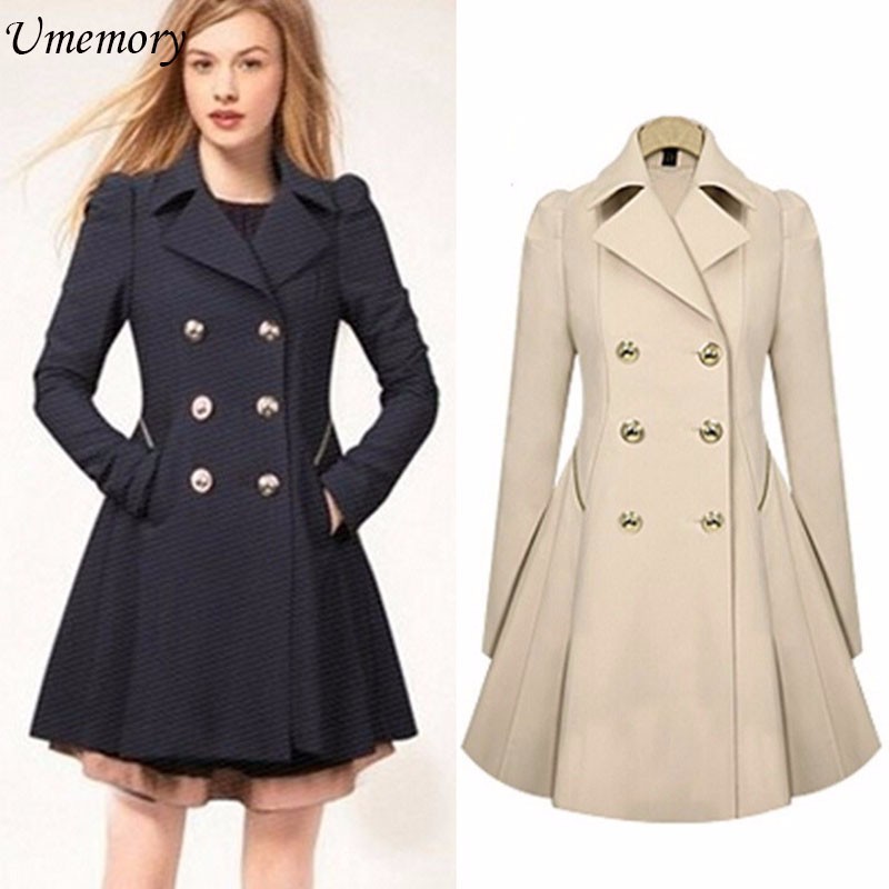2015 Women Autumn Winter Woolen Long Sleeve Overcoat Designer Slim Fit Coat Zanzea Femininas Clothes S-XXL (10)