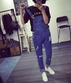 women jumpsuit romper pants female denim jumpsuit women summer Winter denim catsuit ripped jean romper brand