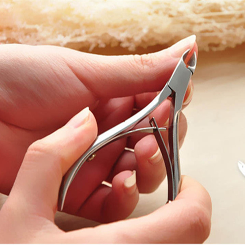 1Pcs New Nail Clipper Cuticle Nipper Cutter Stainless Steel Pedicure Manicure Scissor Tool Nail Clipper for Trim Dead Skin