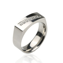 Contracted Fashionable Men’s Ring Punk Rock Accessories Stainless Steel Ring For Men Gift Free Shipping