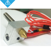 HOT!3D printer MK8 Extruder hot end kit 0.4mm nozzle heating MK8 Extruder hot end DIY Accessories