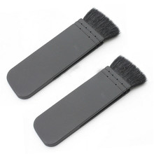 Black high grade Fine fibers wool professional makeup brush flat Beauty makeup essential tool S343 free