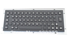 Metal keyboard with Waterproof  Black ATM keyboards medical keyboard